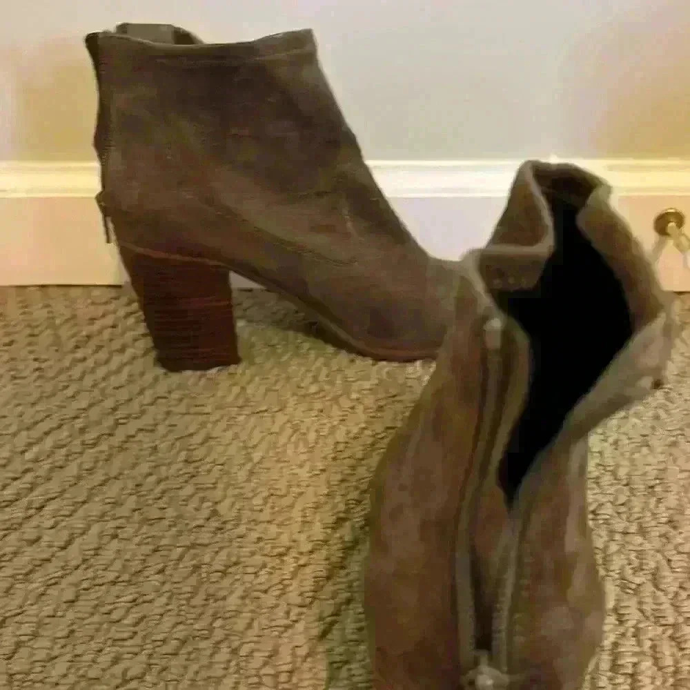 Brown Booties - image 3